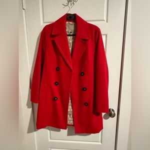 Red Winter Coat